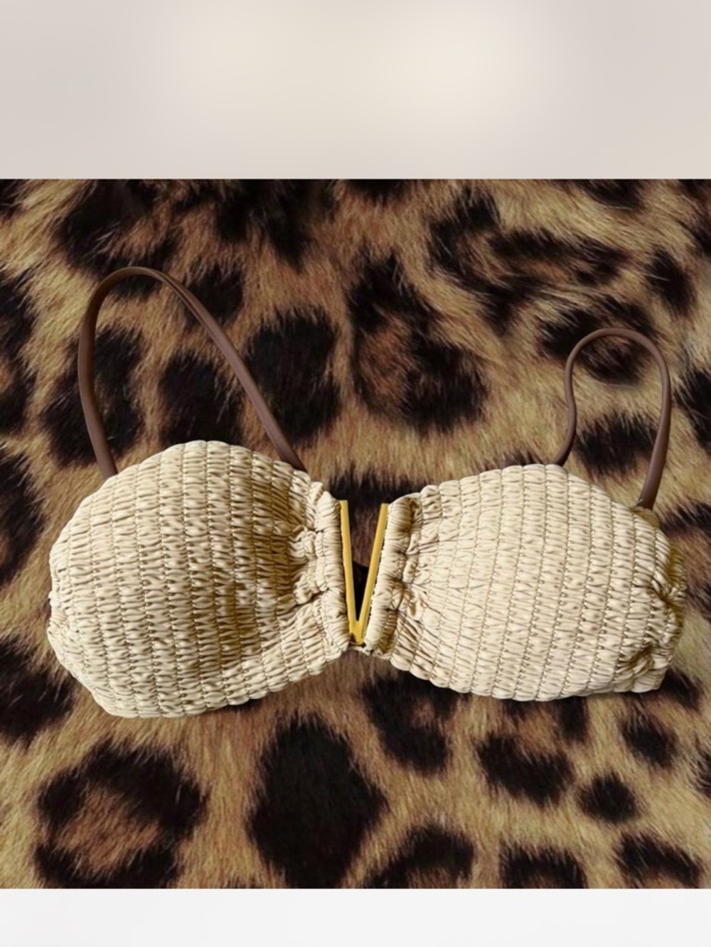 Cream Gold Bikini - Picture 3 of 4